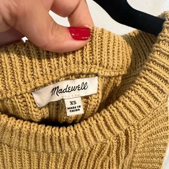 madewell | signature knit cutaway sweater tank - Picture 4 of 4